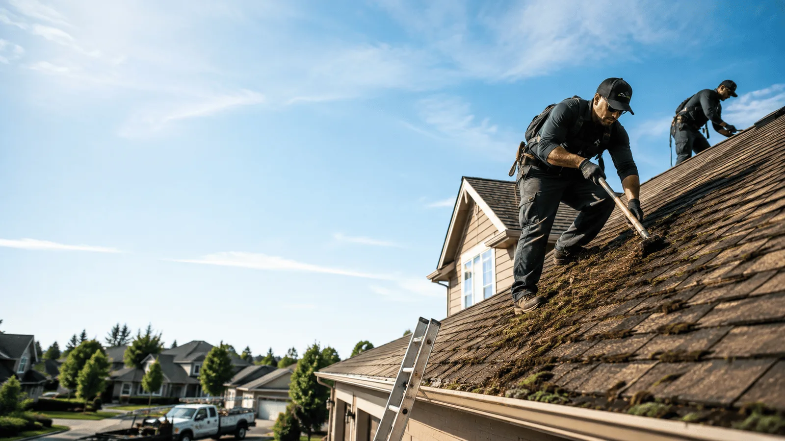 Roof Moss Removal in Glen Lyn, VA near me